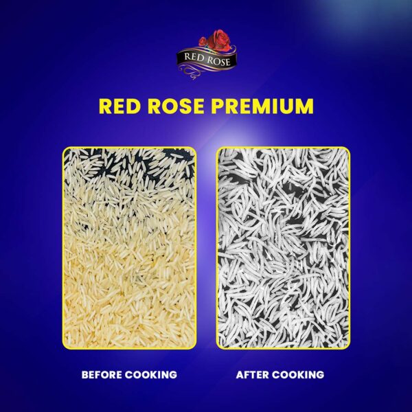 RED ROSE PREMIUM BASMATI RICE, 30 KG - Image 7