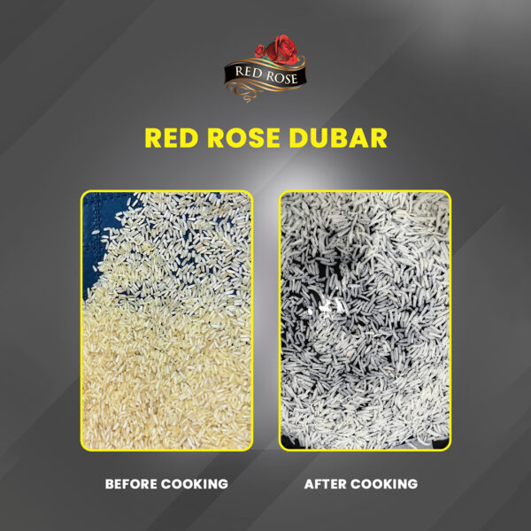 RED ROSE DUBAR BASMATI RICE, 30 KG - Image 7