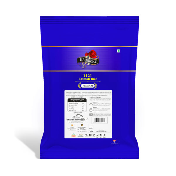 RED ROSE PREMIUM BASMATI RICE, 30 KG - Image 2