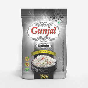 GUNJAL DELIGHT BASMATI RICE, 5 KG