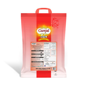 GUNJAL ROYAL BASMATI RICE, 10 KG