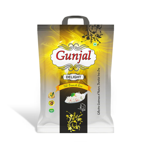 GUNJAL DELIGHT BASMATI RICE, 10 KG
