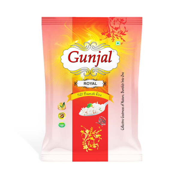 GUNJAL ROYAL BASMATI RICE, 30 KG