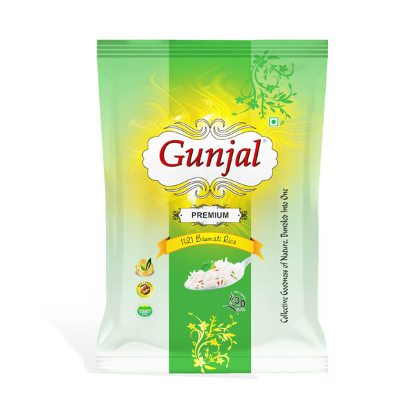 GUNJAL PREMIUM BASMATI RICE, 30 KG