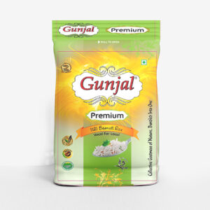 GUNJAL PREMIUM BASMATI RICE, 5 KG