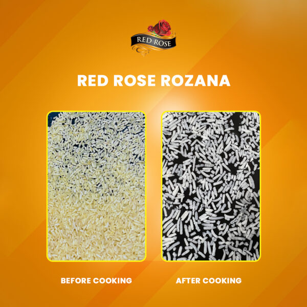 RED ROSE ROZANA (MINI DUBAR) BASMATI RICE, 10 KG - Image 7