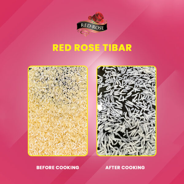 RED ROSE TIBAR BASMATI RICE, 1 KG - Image 7