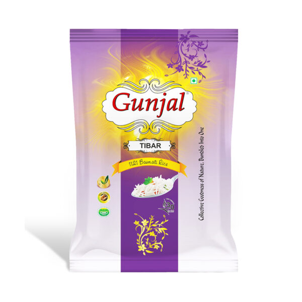 GUNJAL TIBAR BASMATI RICE, 30 KG (SELLA)