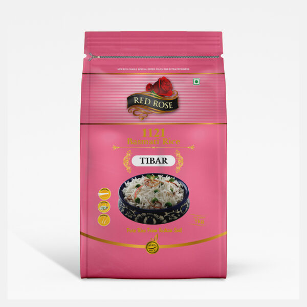 RED ROSE TIBAR BASMATI RICE, 1 KG (PACK OF 20 - 20 KG )