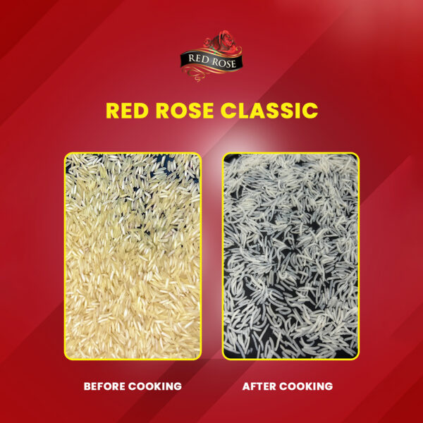 RED ROSE CLASSIC BASMATI RICE, 1 KG - Image 7