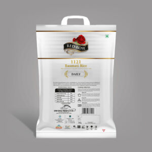 RED ROSE DAILY (SUPER MONGRA) BASMATI RICE, 10 KG