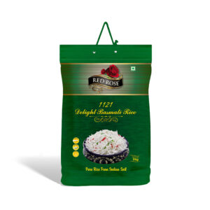 RED ROSE DELIGHT BASMATI RICE, 5 KG
