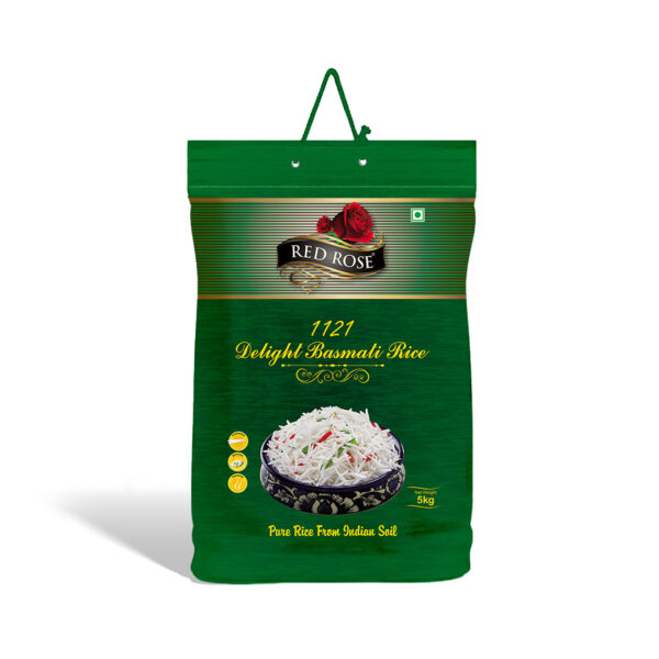 RED ROSE DELIGHT BASMATI RICE, 5 KG
