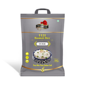 RED ROSE DUBAR BASMATI RICE, 10 KG