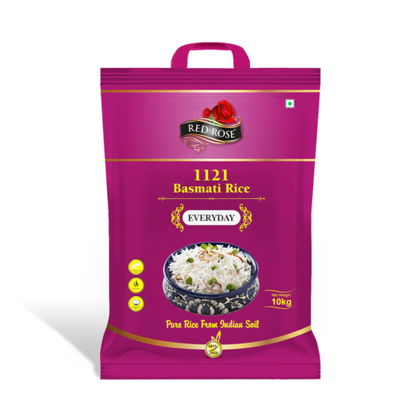 RED ROSE EVERYDAY (MINI DUBAR- II) BASMATI RICE, 10 KG