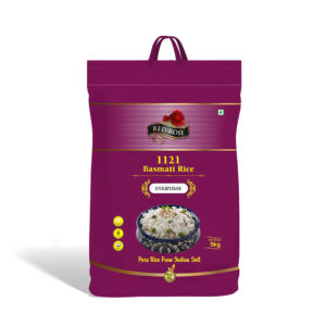 RED ROSE EVERYDAY BASMATI RICE, 5 KG