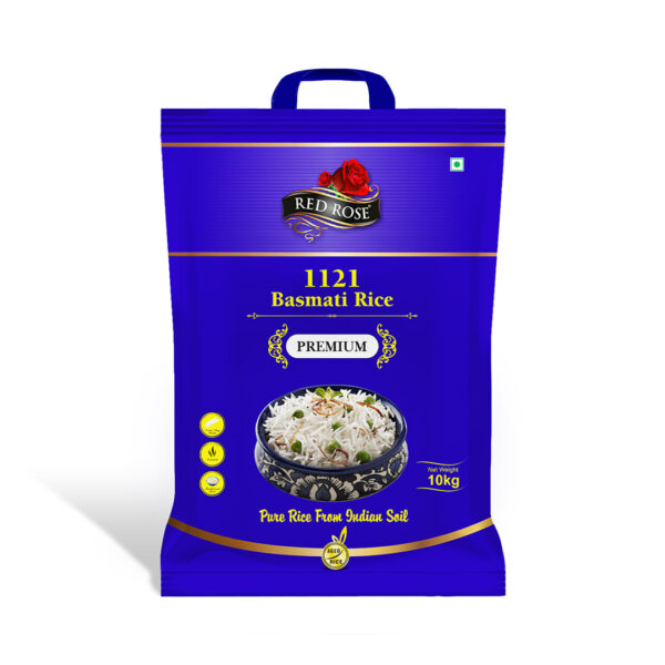 RED ROSE PREMIUM BASMATI RICE, 10 KG