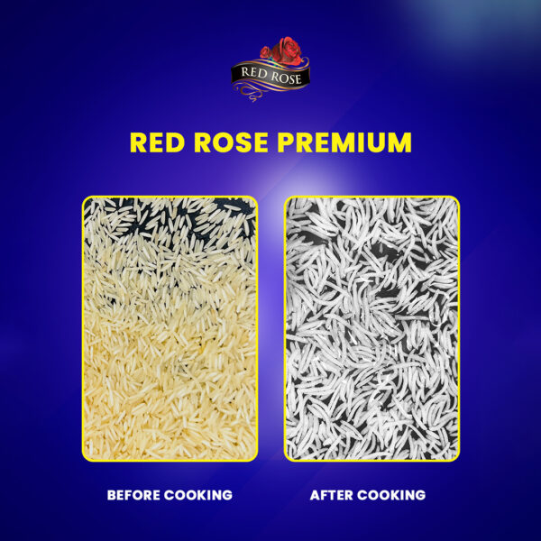 RED ROSE PREMIUM BASMATI RICE, 1 KG - Image 7