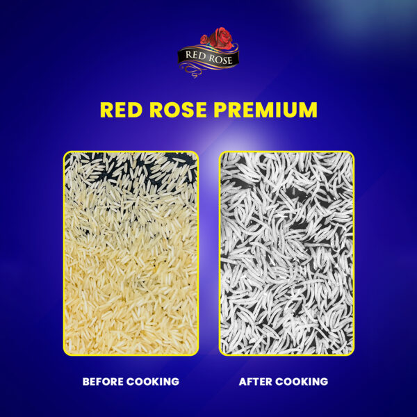 RED ROSE PREMIUM BASMATI RICE, 5 KG - Image 7