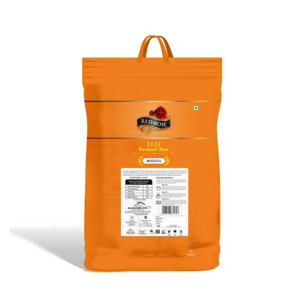 RED ROSE ROZANA BASMATI RICE, 5 KG - Image 2