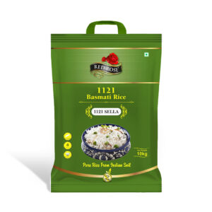 RED ROSE 1121 SELLA BASMATI RICE, 10 KG