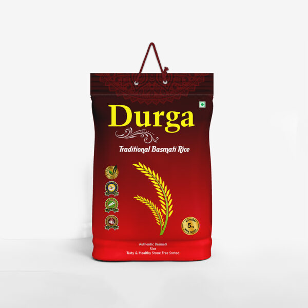 DURGA BASMATI RICE, 5 KG