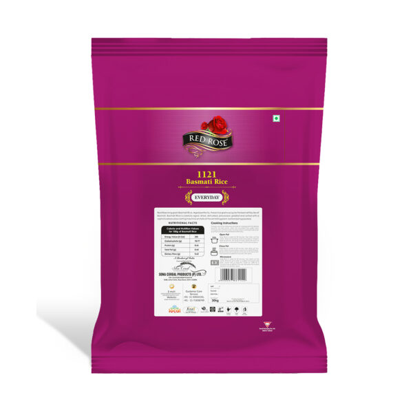 RED ROSE EVERYDAY (MINI DUBAR- II) BASMATI RICE, 30 KG - Image 2