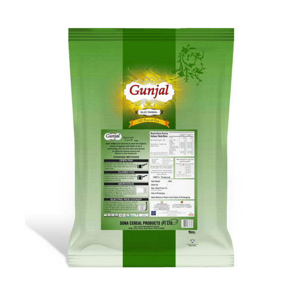 GUNJAL PARMAL BASMATI RICE, 30 KG - Image 2