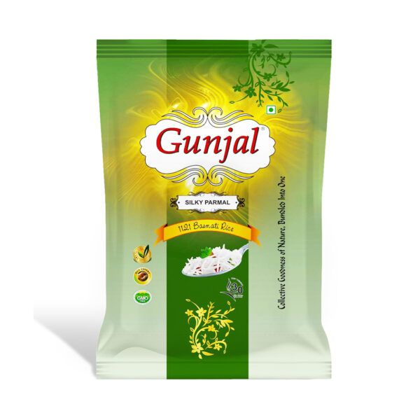 GUNJAL PARMAL BASMATI RICE, 30 KG